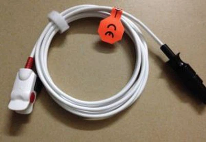 호환 가능한 Novametrix 512 플러스 오믹 측정기 프로브 SpO2 센서 8776-00 소아용 소프트 팁