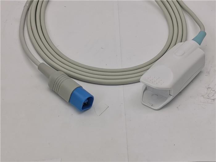 Philips 8 Pin SpO2 Probe Sensor Adult Clip