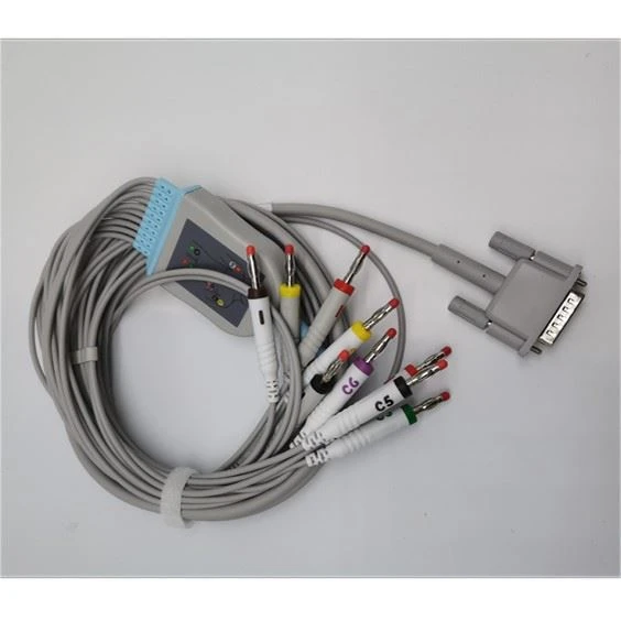 Philips Compatible ECG EKG Cable With Leadwires IEC