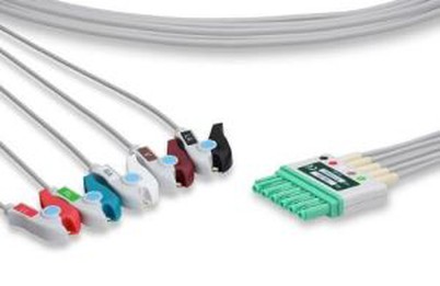 Drager 호환 ECG 리드선 6 리드