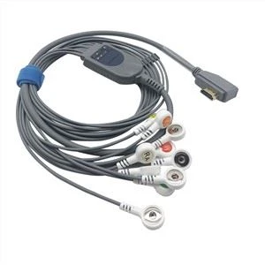Voles&Hills 스마트 홀터 녹음 시스템과 호환되는 ECG 홀터 케이블 10-리드
