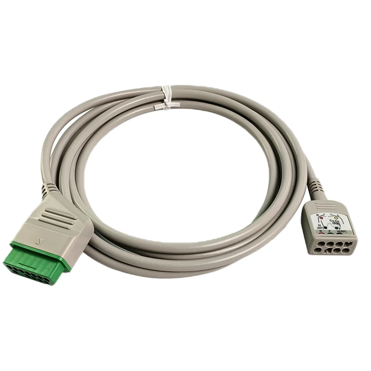 Original Nihon Kohden Life Scope BSM ECG Trunk Cable JC-906PA K922A