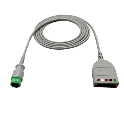 리드선 12핀이 있는 Mindray/Edan/Goldway ECG 간선 케이블